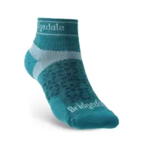 Image of Bridgedale TRAIL RUN Ultralight T2 Merino Sport Low Womens - Medium Teal