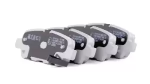 Image of ASHIKA Brake pad set NISSAN,SUZUKI,INFINITI 51-01-154 440608H385,D40601MB0A,D40608H385 D4060EG50C,D4060JA00A,D4060JA00J,D4M609N00A,D4M609N00B