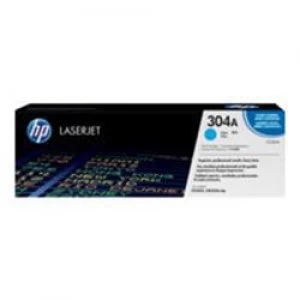 Image of HP 304A Cyan Laser Toner Ink Cartridge