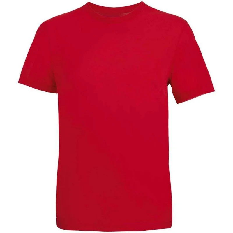 Image of SOL'S Mens Tuner Plain T-Shirt in Red Size: XS Red Male XS