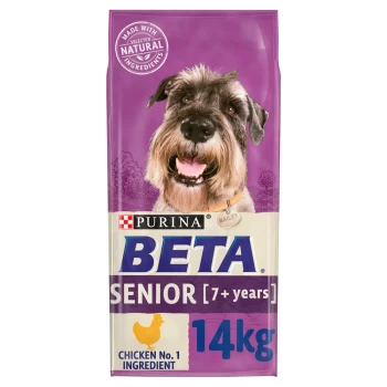 Image of Beta Senior Chicken Dog Food 14kg