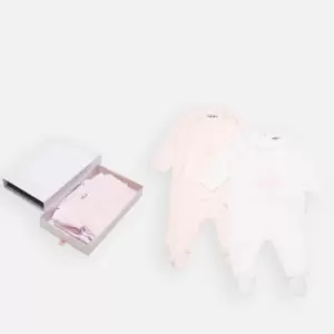 Image of KENZO Babies Logo Pyjamas - Pale Pink - 6 Months