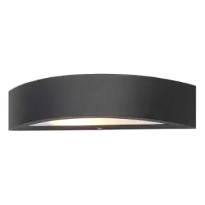 Image of Zinc MOKU Outdoor Up and Down Wall Light Black