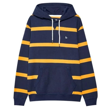 Image of Jack Wills Boynton Stripe Hoodie - Navy