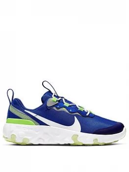 Image of Nike Renew Element 55 Childrens Trainers - Blue/Multi, Blue/Multi, Size 1