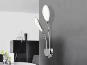 Image of Lucila Integrated LED 2 Light Wall Lamp Chrome