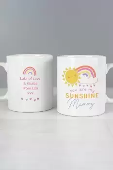 Image of Personalised You are My Sunshine Mug - Ceramic