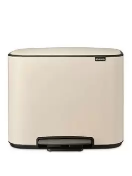 Image of Brabantia Bo Pedal Bin, 1 Inner Bucket - 36L Beige