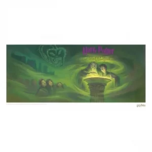 Image of Harry Potter Art Print Half Blood Prince Book Cover Artwork Limited Edition 42 x 30 cm