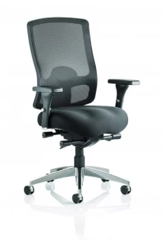 Image of Sonix Regent Task Operator Chair With Arms Fabric Mesh Back Black Ref