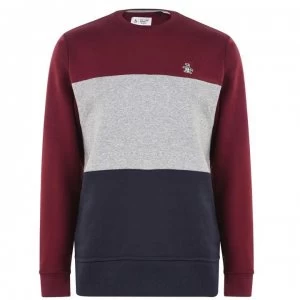 Image of Original Penguin Block Sweatshirt - Port 608