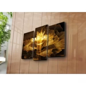 Image of 3PATK-107 Multicolor Decorative Canvas Painting (3 Pieces)