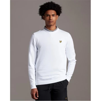 Image of Lyle and Scott Crew Sweatshirt - 626 White
