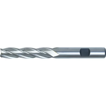 Image of 8.00MM Series 10 HSS-Co 8% 4 Flute Weldon Shank Long Series End Mills - Uncoated