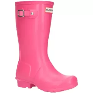 Image of Hunter Girls First Classic Reflective Wellington Boots UK Size 5 (EU 22)