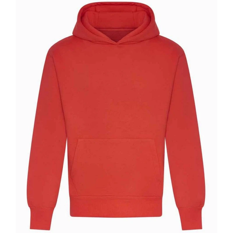 Image of AWDis AWDis Men Signature Heavyweight Hoodie in Coral Size: X-Small Coral XS Male 5063574231640