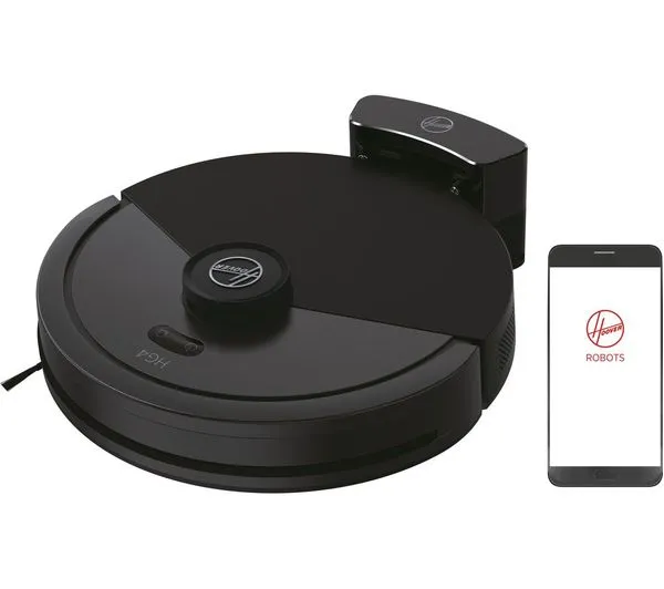 Image of HOOVER HG4 Dry Robot Vacuum Cleaner - Grey & Black, Silver/Grey,Black 8059019097534