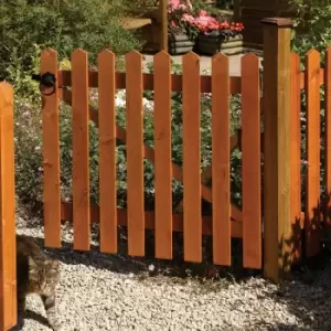 Image of Rowlinson Picket Fence Gate - 3x3