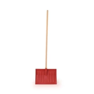 Image of Heavy Duty Shovel Polypropylene Blade 1220mm Wooden Handle W398 x D362 x H1582mm