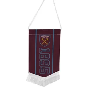 Image of West Ham United FC Mini Pennant SN