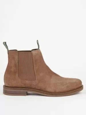Image of Barbour Farsley Chelsea Boot, Stone, Size 9, Men