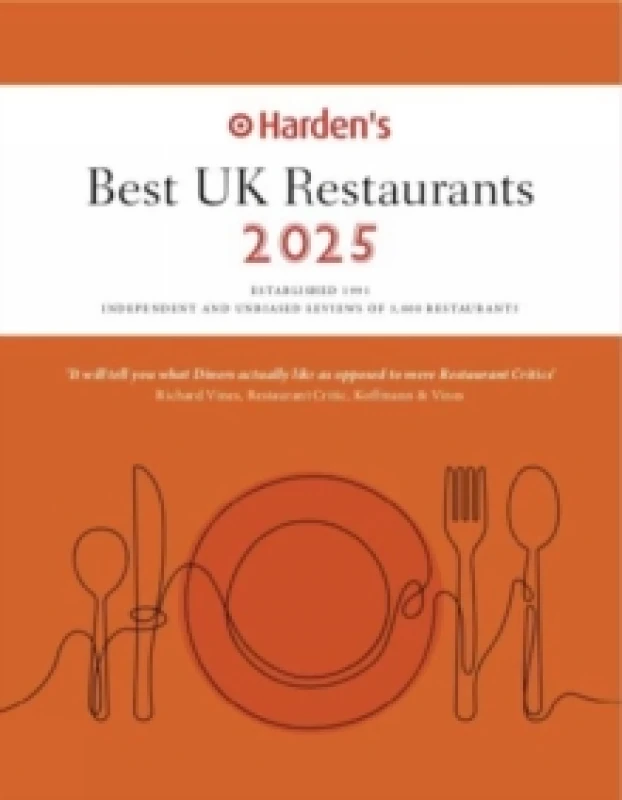 Image of Harden's Best UK Restaurants 2025 25th EDITION Paperback / softback