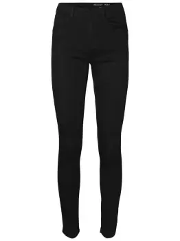 Image of NOISY MAY Nmjen Normal Waist Skinny Fit Jeans Women Black