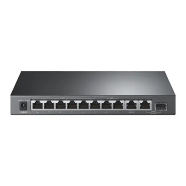 Image of TP Link 10-Port Gigabit Desktop Switch with 6-Port PoE+ and 2-Port PoE++ TL-SG1210PP