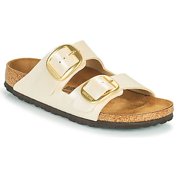 Image of Birkenstock ARIZONA BIG BUCKLE womens Mules / Casual Shoes in White