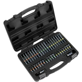 Image of Sealey AK21901 TRX-Star*/Hex/Spline Bit Set Impact 42pc 3/8" & 1/2"Sq Drive