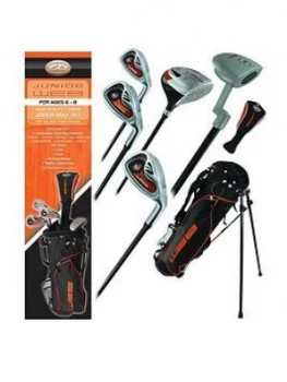 Image of Go Golf Go Junior Web Golf Box Set Orange Ages 6-8