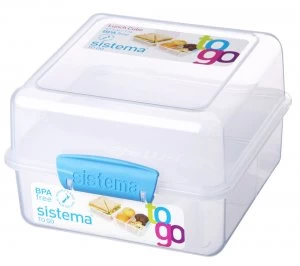 Image of Sistema 1.4 litre Lunch Cube to Go Pink