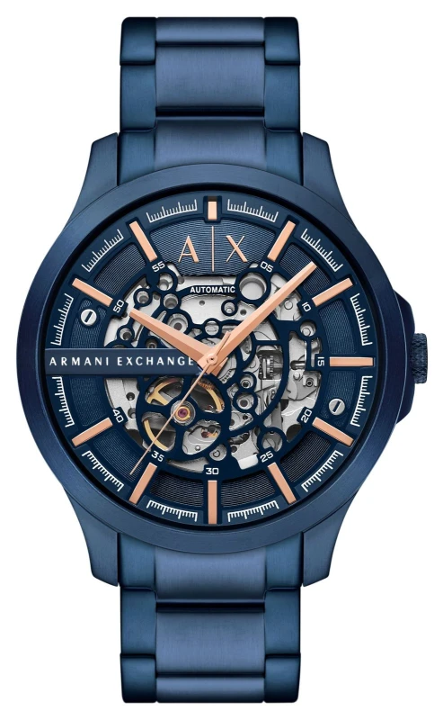 Image of Armani Exchange AX2457 Hampton Automatic Bracelet Watch - W65459