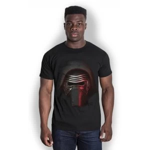 Image of Star Wars Kylo Big Head Mens XX-Large T-Shirt- Black