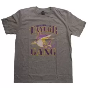 Image of Taylor Gang Entertainment - Property of Unisex XX-Large T-Shirt - Grey