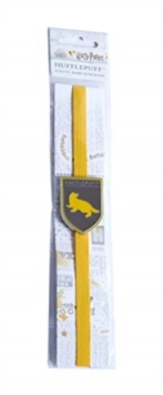 Image of Harry Potter: Hufflepuff Elastic Band Bookmark Other printed item