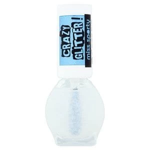Image of Miss Sporty Crazy Glitter Nail Polish 020 Blue My Mind Multi
