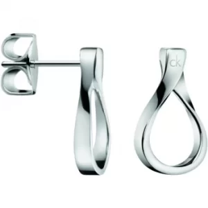 Image of Ladies Calvin Klein Stainless Steel Light Earrings