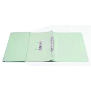 Image of Q Connect 35mm Capacity Green Transfer Pocket Foolscap File Pack of 2