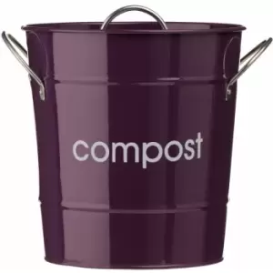 Image of Purple Compost Bin - Premier Housewares