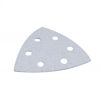 Image of Makita Punched Hook Loop White Wood Paint Delta Sanding Sheets 60g Pack of 10