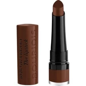 Image of Bourjois Rouge Velvet Lipstick Maca Brown