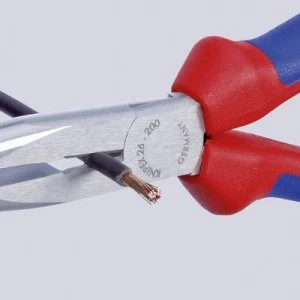 Image of Knipex 26 12 200 Workshop Round nose pliers Straight 200 mm