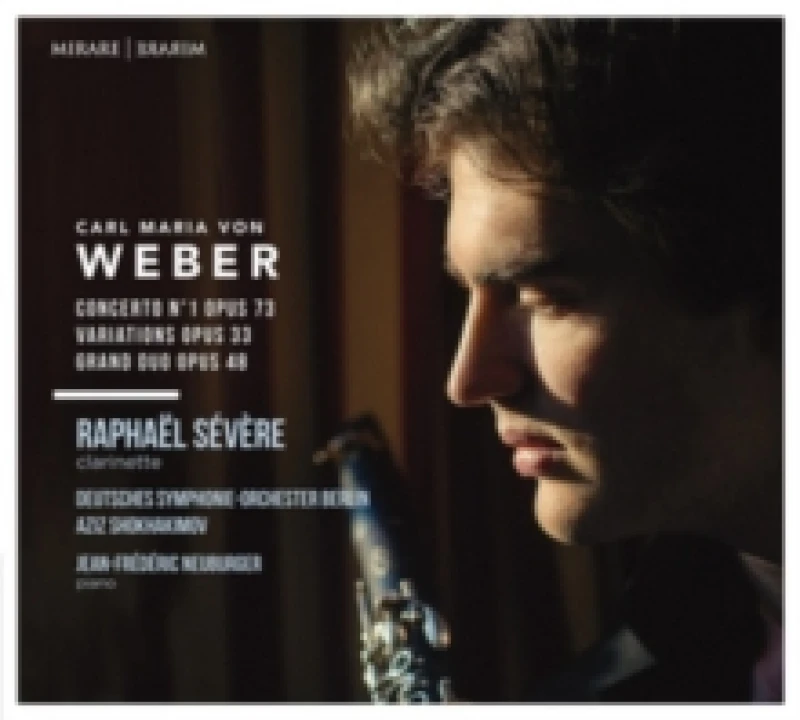 Image of Carl Maria Von Weber: Concerto No. 1 Opus 73/Variations Opus 33 CD / Album Digipak