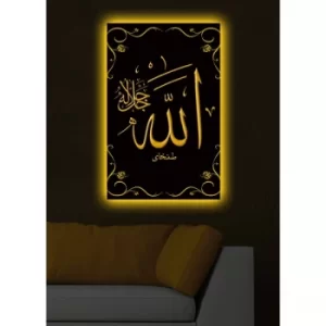 Image of 4570DACT-18 Multicolor Decorative LED Lighted Canvas Painting