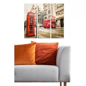 Image of MDF203838595 Multicolor Decorative MDF Painting (3 Pieces)