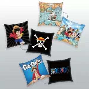 Image of One Piece Pillows 3 Pack Characters 40 x 40 cm