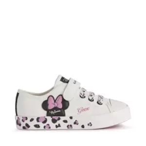 Image of Kids Ciak Minnie Trainers with Touch 'n' Close Fastening