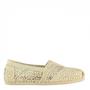Image of Toms Alpargata Pumps - Nat Crochet