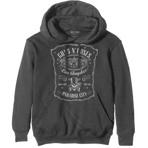 Image of Guns N' Roses - Paradise City Unisex Medium Hoodie - Grey